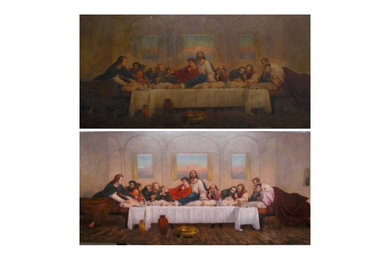 The Conservation of the Last Supper  by James Archer RSA
