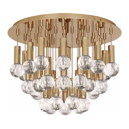 Robert Abbey - Jonathan Adler Milano Flushmount - Flush-mount Ceiling Lighting