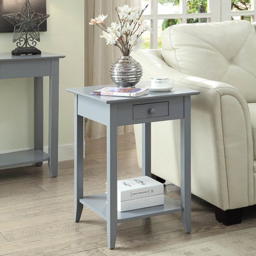 American Heritage End Table with Drawer and Shelf