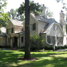 exteriors with dark gutters