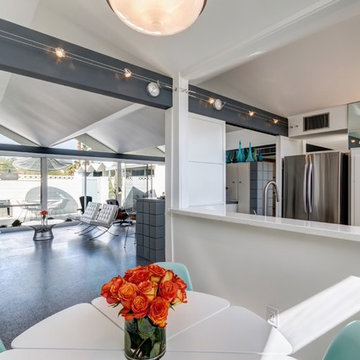 Dining/Kitchen & Living Room