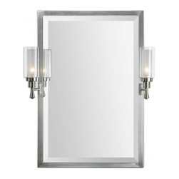 www.essentialsinside.com:amadora wall mirror with sconces - Wall Mirrors