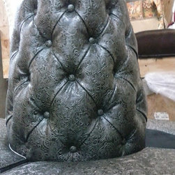 Circle Leather Banquette Sofa - Products