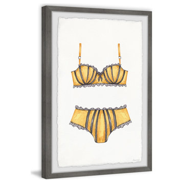 "Wear the Bikini" Framed Painting Print, 12x18