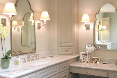 Inspiration for a timeless bathroom remodel in Orange County