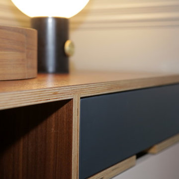 Floating alcove furniture