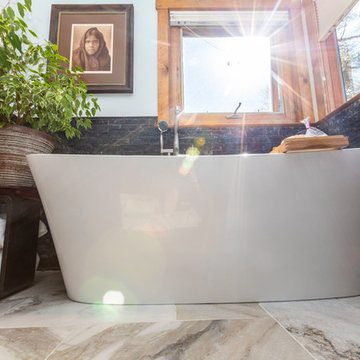 Foothills Master Bath Remodel- Enter into Your Home Spa