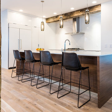 Erie Avenue Contemporary by Don Justice Cabinet Makers