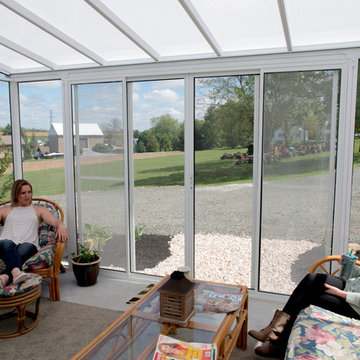 Home Extended With Patio Enclosure