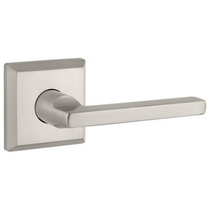 Baldwin Estate 5485v Soho Lever Set Satin Nickel Traditional Door Levers By American Builders Outlet