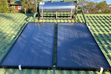 Solar Water Heating System installation