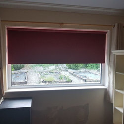 Red Bedroom Roller Blinds - Roller Blinds