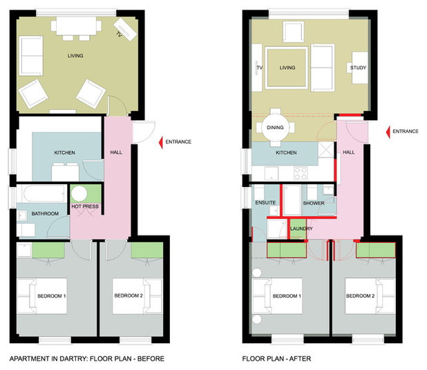 Contemporary Floor Plan by houseology