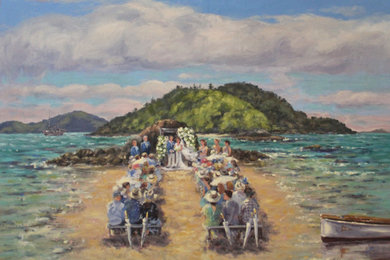 Private Island Wedding Ceremony And Reception
