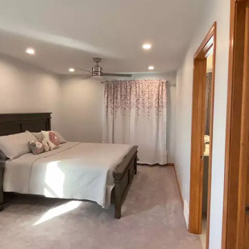 Above-Garage Master Bedroom and Bath Home Addition