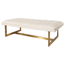 Contemporary Upholstered Benches by Homesquare