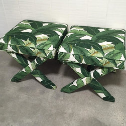 Custom X Benches - Footstools And Ottomans