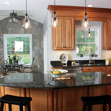 Merrimack Natural Cherry Cabinet