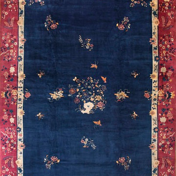 Antique Chinese Peking & NingXia Carpets #22666
