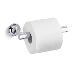 Kohler Purist Pivoting Toilet Tissue Holder, Polished Chrome