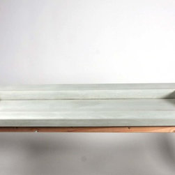 Concrete integrated ramp sink - Vanity Tops And Side Splashes