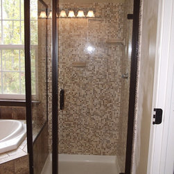 Semi-Frameless Showers - Shower Doors