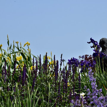 Seaside garden in Rhode Island