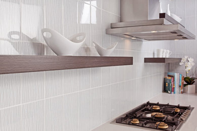 Inspiration for a contemporary kitchen remodel in Vancouver