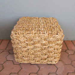 sea grass cube - Footstools And Ottomans