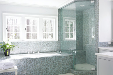 Bathroom - contemporary bathroom idea in Atlanta