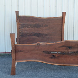 Live Edge King Sized Bed (Extra Large) - Bed Frames