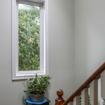 New Window in Lovely Stairway - Renewal by Andersen Greater Toronto & Ottawa