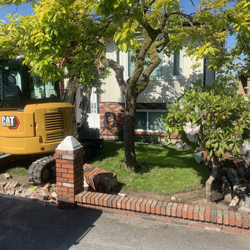 Front Yard Levelling / Fence Removal