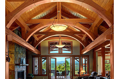 Timber frame home