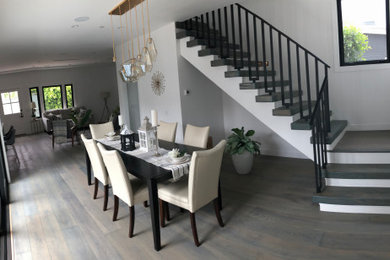 Trendy dining room photo in Los Angeles