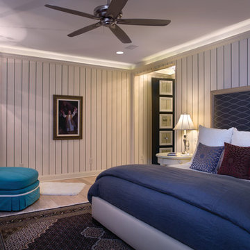Comfy Hollywood Glamour Master Bedroom