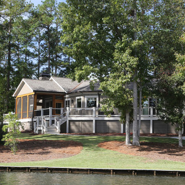 A lake house renovation in Georgia