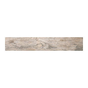 6"x24" Redwood Natural Glazed Porcelain Floor and Wall Tile, Set of 10