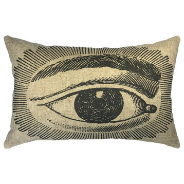 Eye Linen Pillow