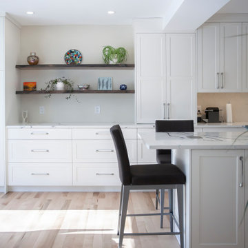 Extended Galley Kitchen