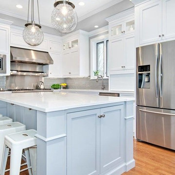 Lakeview Transitional Kitchen