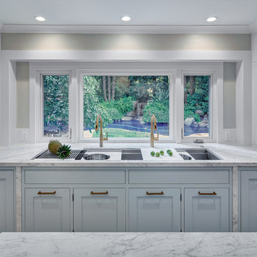 Arden Park Glamorous Gilded Kitchen