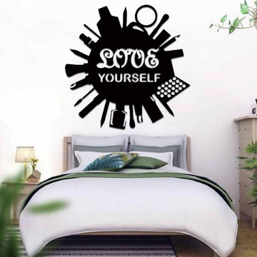 Love yourself quoted wall art