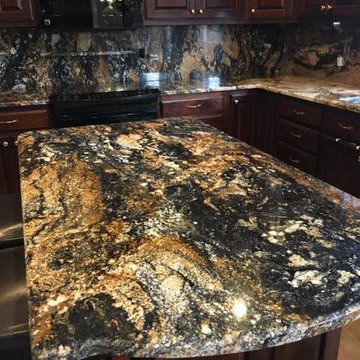 Black Granite Kitchen