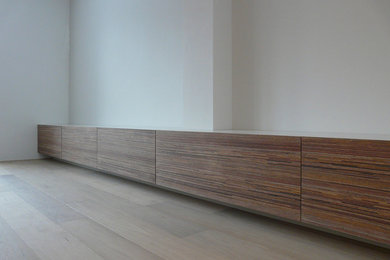Example of a minimalist home design design in Amsterdam