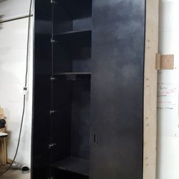 The Mountain View Cabinets - Steel - Accent Chests And Cabinets