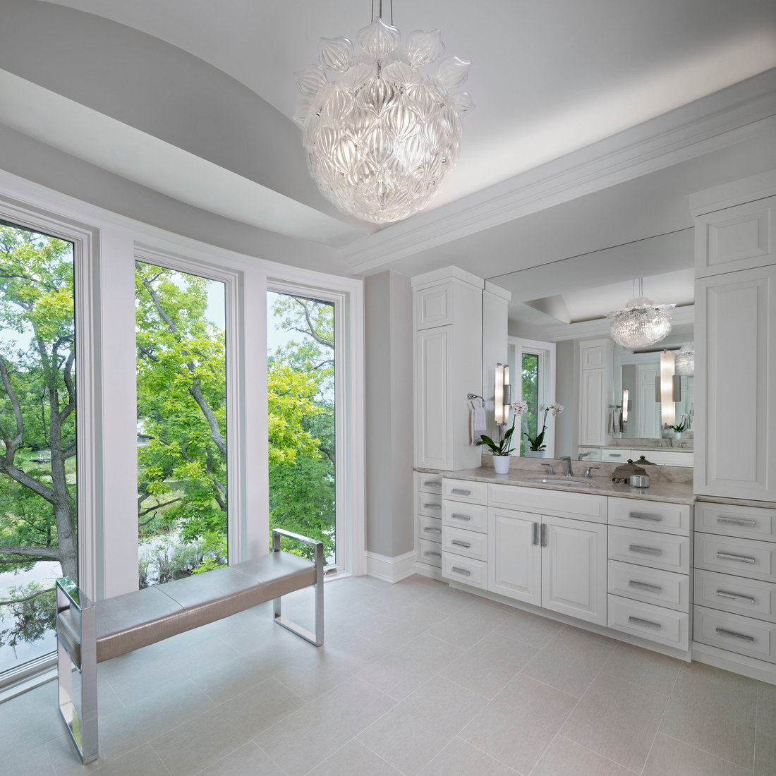 Custom New Home Design, Master Bath