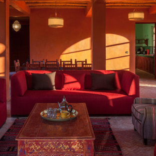 Mediterranes Wohnzimmer in Lille