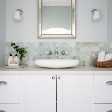 Hampton Style Powder Room