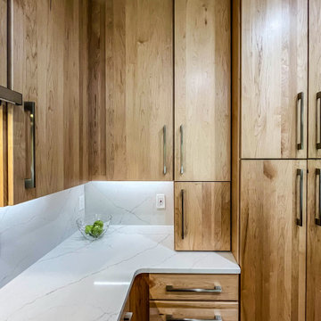 Contemporary Kitchen with Scandinavian Design Style